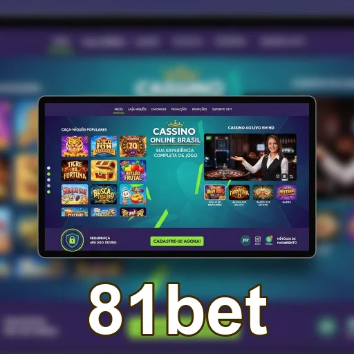 Ilustração de Experimente as Slots e o VIP na 81bet com Segurança